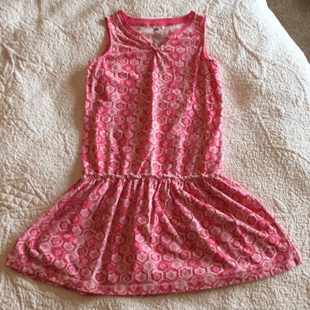 Tea Collection Girls size 10 dress pink
